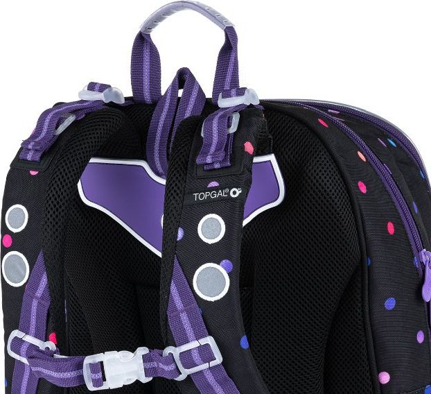 Školní batoh 4 dílný set puntíky NIKI 21011 G Large Topgal - obrázek 7