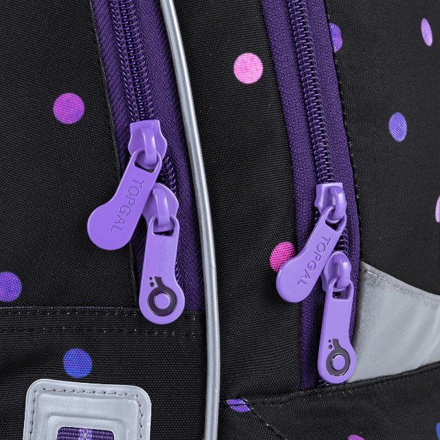 Školní batoh 4 dílný set puntíky NIKI 21011 G Large Topgal - obrázek 10