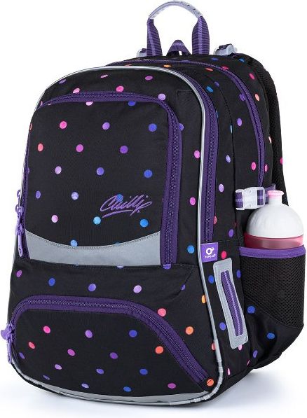 Školní batoh 4 dílný set puntíky NIKI 21011 G Large Topgal - obrázek 11