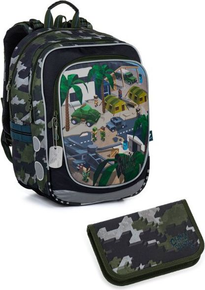 Školní batoh 2 dílný set Minecraft ENDY 21016 B Small Topgal - obrázek 1