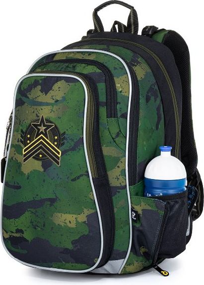 Školní batoh 2 dílný set Army LYNN 21018 B Small Topgal - obrázek 11