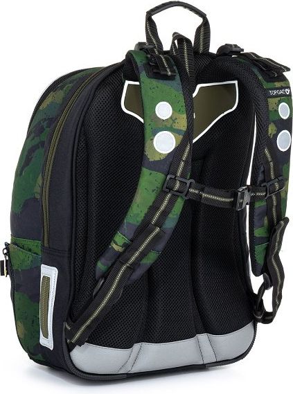 Školní batoh 4 dílný set Army LYNN 21018 B Large Topgal - obrázek 5