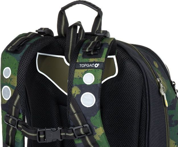 Školní batoh 4 dílný set Army LYNN 21018 B Large Topgal - obrázek 7
