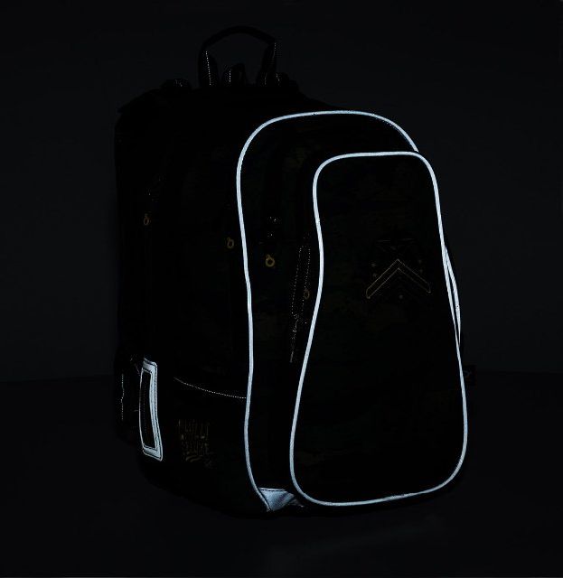 Školní batoh 4 dílný set Army LYNN 21018 B Large Topgal - obrázek 14