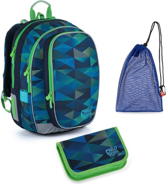 Školní batoh 4 dílný set MIRA 21019 B Large Topgal - obrázek 1