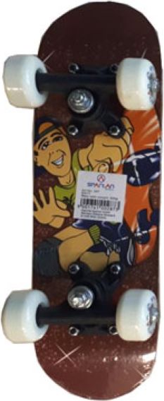 Spartan Mini Board Skateboy Brown - obrázek 1