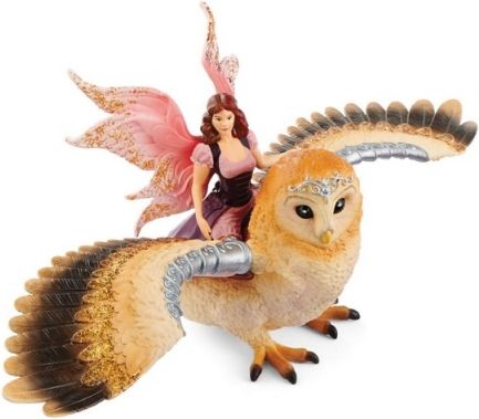 Schleich 70713 Elfí víla na třpytivé sově - obrázek 2