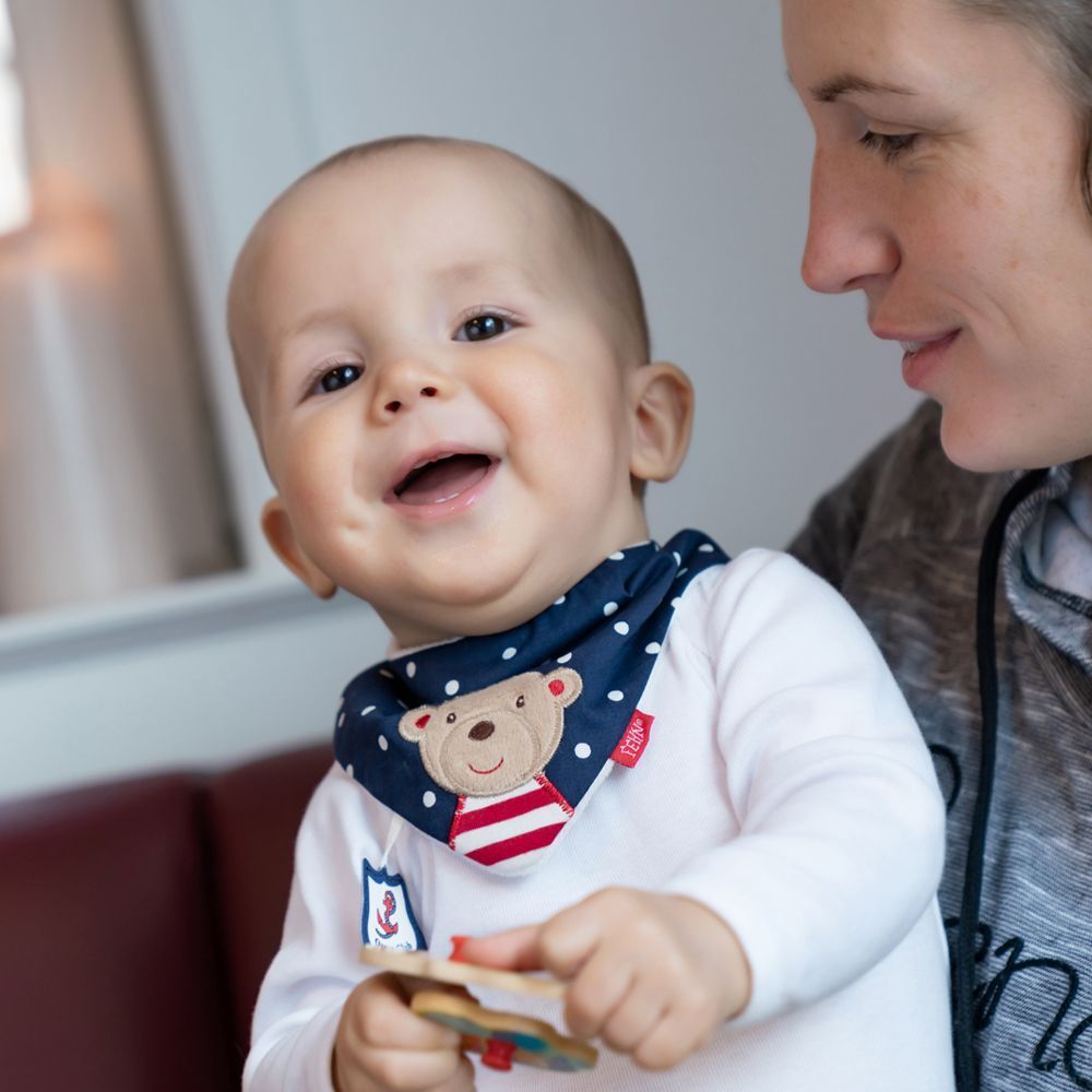 Dětský šátek Baby fehn medvěd Ocean club - obrázek 2