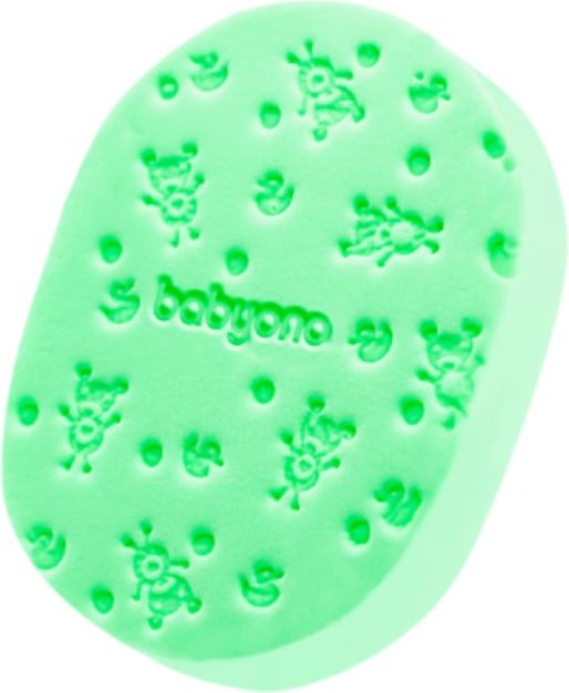 BabyOno houbička na mytí zelená - obrázek 1