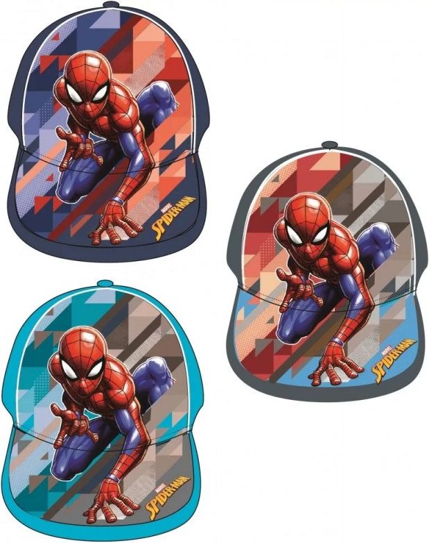 COTTONLAND · Dětská / chlapecká kšiltovka Spiderman - MARVEL 50 Modrá - obrázek 3
