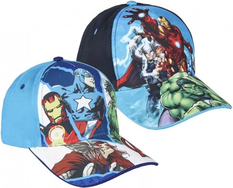 CREDÁ · Dětská kšiltovka Avengers - MARVEL - vel. 53 Světle modrá - obrázek 3
