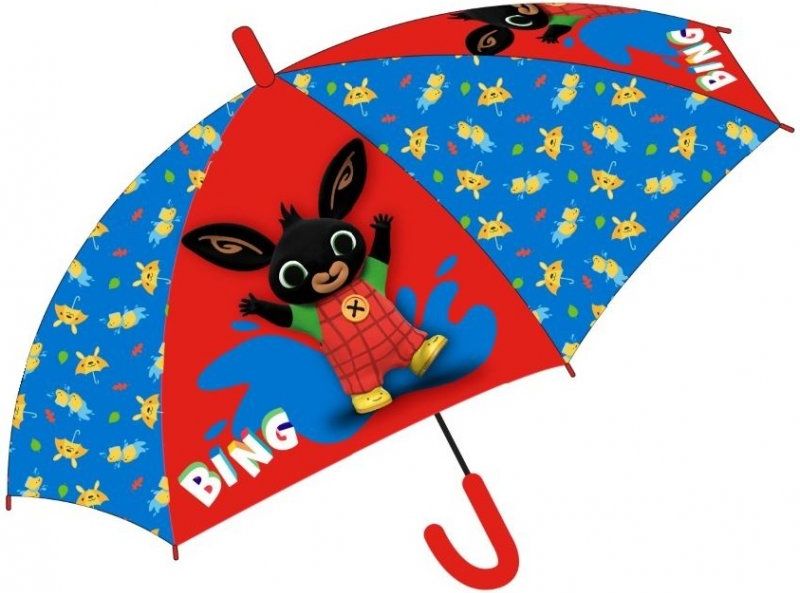 E plus M · Dětský / chlapecký vystřelovací deštník Zajíček Bing - obrázek 1