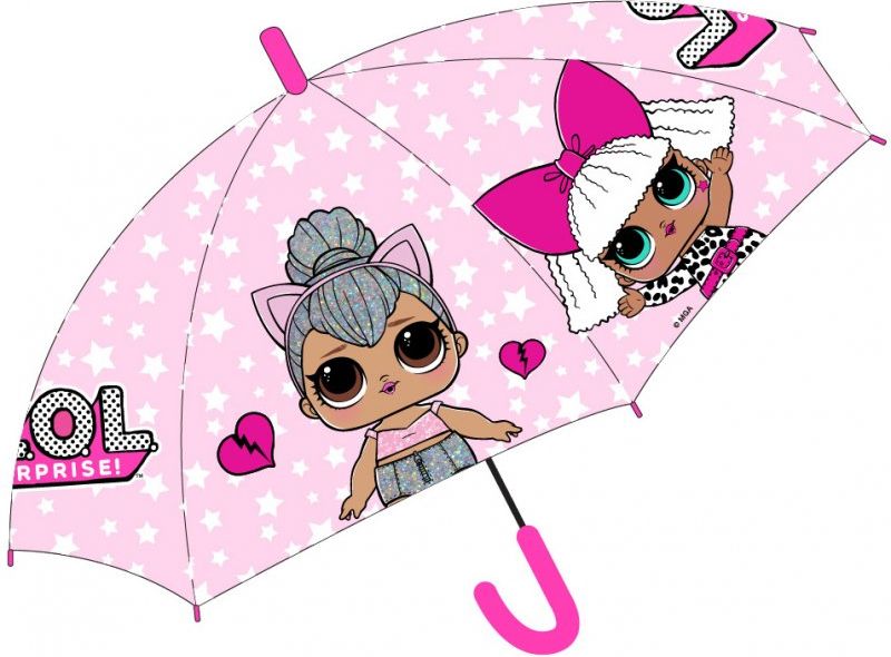 E plus M · Dívčí vystřelovací deštník L.O.L. Surprise - Kitty Queen a Diva - obrázek 1