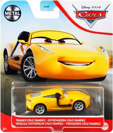 Mattel CARS 3 (Auta 3) - Trainer Cruz Ramirez Nr. 51 (Cruz Ramirézová) - obrázek 1