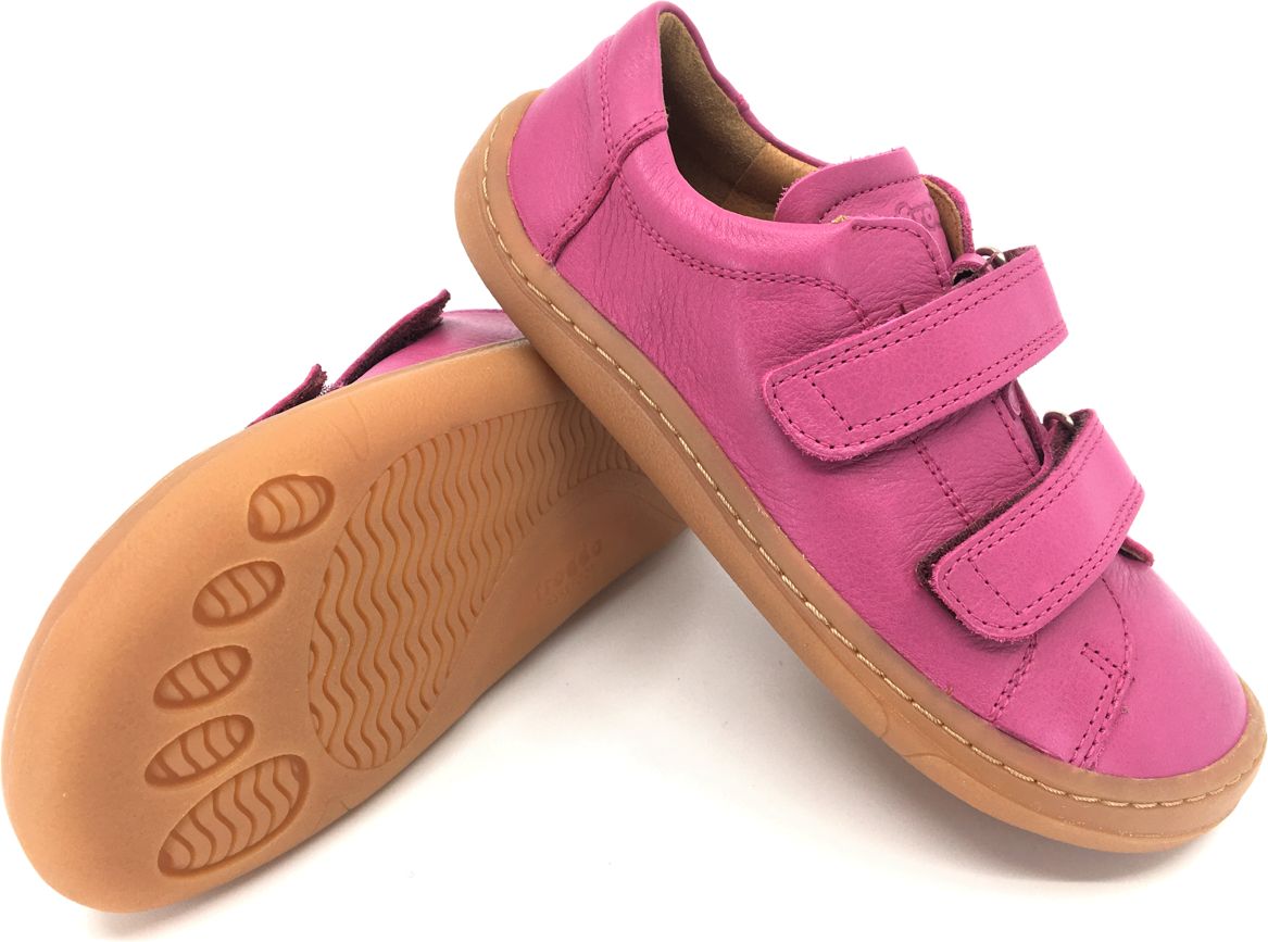 Barefoot tenisky Froddo Fuchsia kožené G3130176-7 Velikost: 31 - obrázek 1