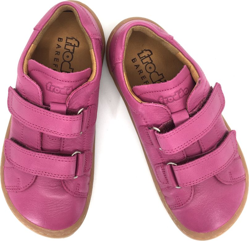 Barefoot tenisky Froddo Fuchsia kožené G3130176-7 Velikost: 31 - obrázek 4