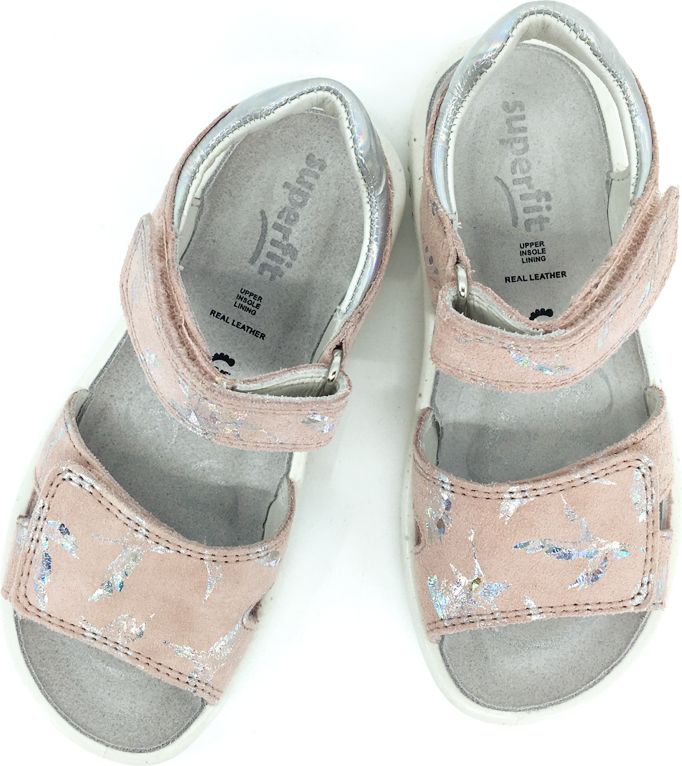 Sandále Superfit Sparkle Rosa/Silber 1-609004-550 Velikost: 25 - obrázek 4