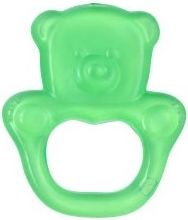 Kousátko gelové Baby Ono Medvídek - Zelené - obrázek 1