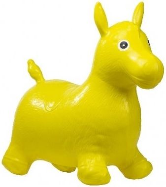 Tulimi Skákací gumové zvířátko - Koník, žluté - obrázek 1