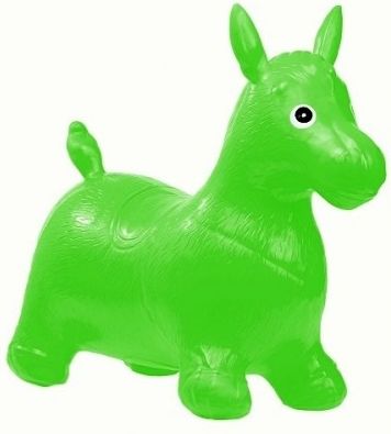 Tulimi Skákací gumové zvířátko - Koník, zelený - obrázek 1