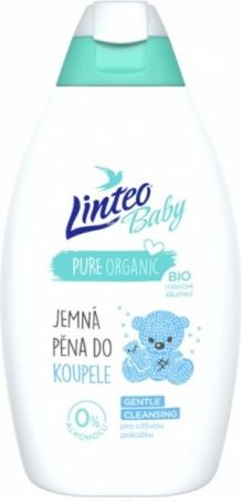 Pěna do koupele s BIO měsíčkem lékařským LINTEO BABY - 425 ml - obrázek 1