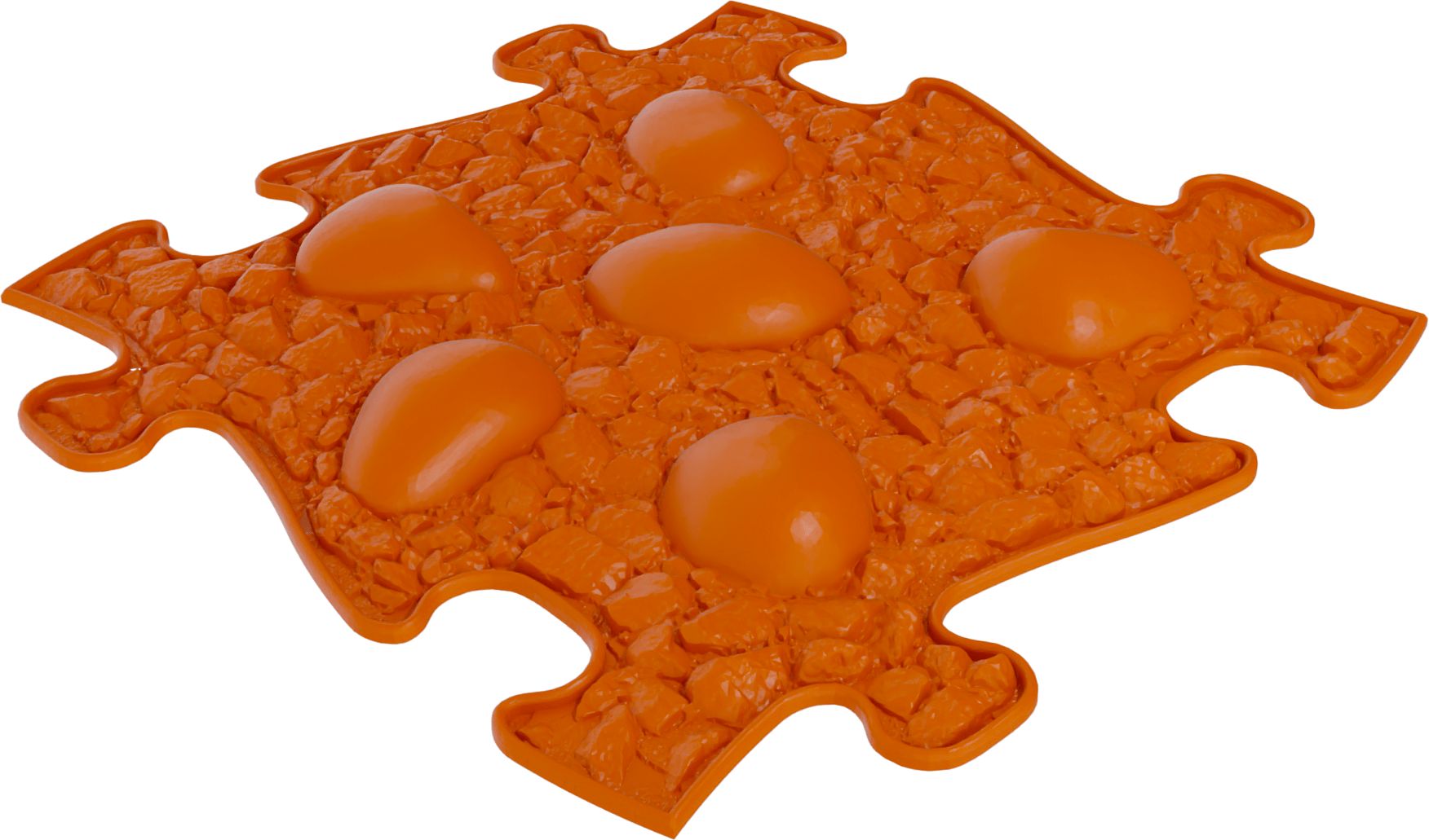 Ortopedická podlaha Muffik - Dinosauří vejce měkké - Oranžová MFK-011-1-1-10 - obrázek 1