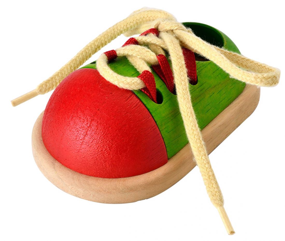 PLAN TOYS Šněrovací bota - obrázek 1
