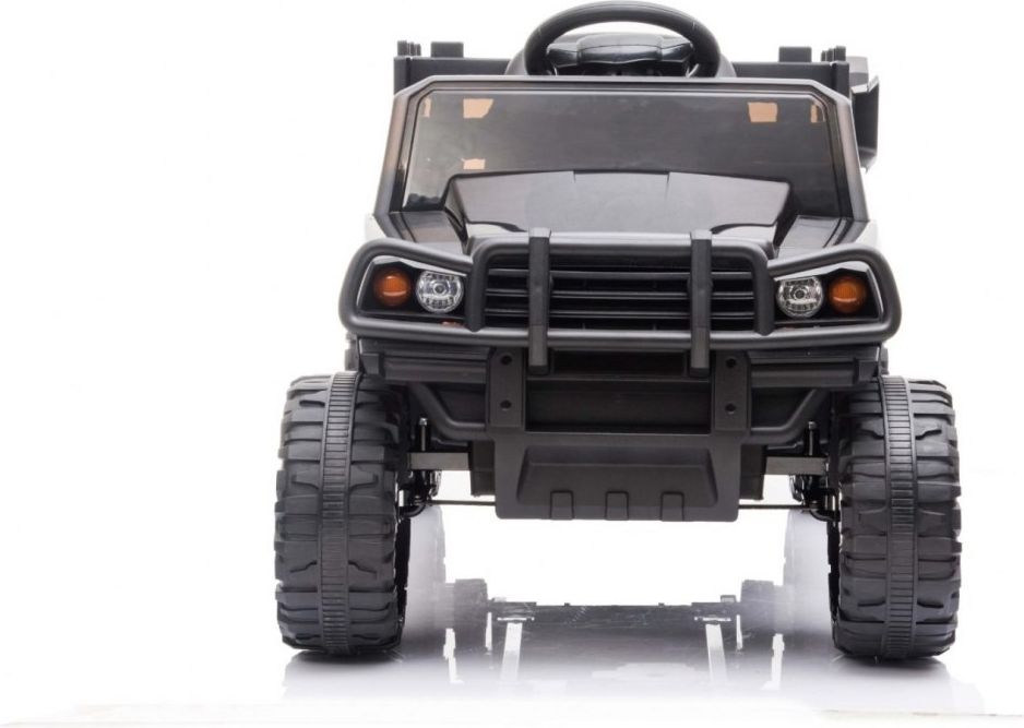 Dětské elektrické autíčko Farmářský Pick-Up - černé - obrázek 3