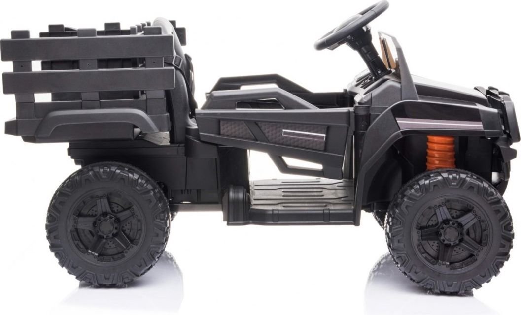 Dětské elektrické autíčko Farmářský Pick-Up - černé - obrázek 7