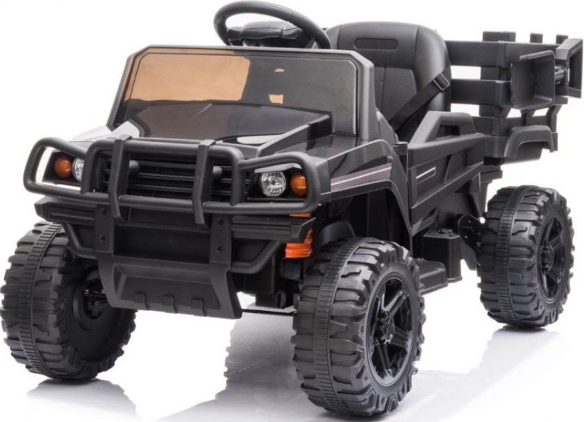 Dětské elektrické autíčko Farmářský Pick-Up - černé - obrázek 10