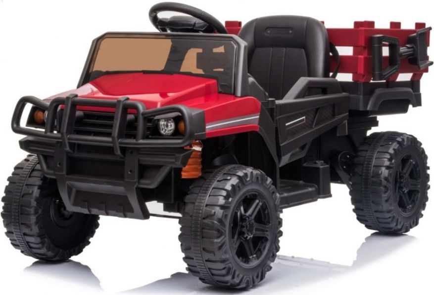 Dětské elektrické autíčko Farmářský Pick-Up - černé - obrázek 11