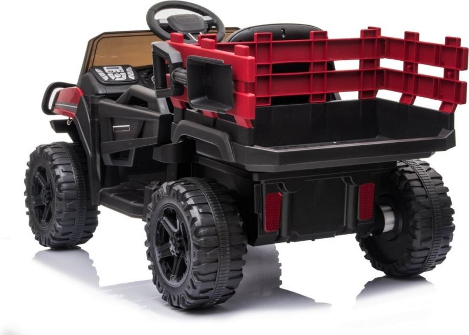 Dětské elektrické autíčko Farmářský Pick-Up - černé - obrázek 12