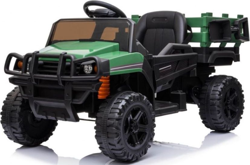 Dětské elektrické autíčko Farmářský Pick-Up - černé - obrázek 13