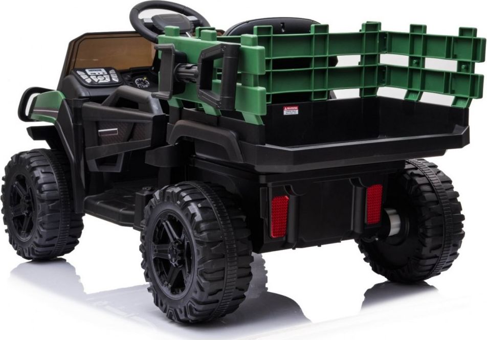 Dětské elektrické autíčko Farmářský Pick-Up - černé - obrázek 14