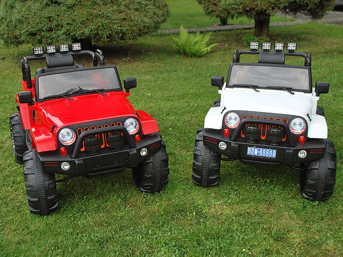 iMex Toys Elektrické autíčko džíp wrangler 2.4GHz - černé - obrázek 4