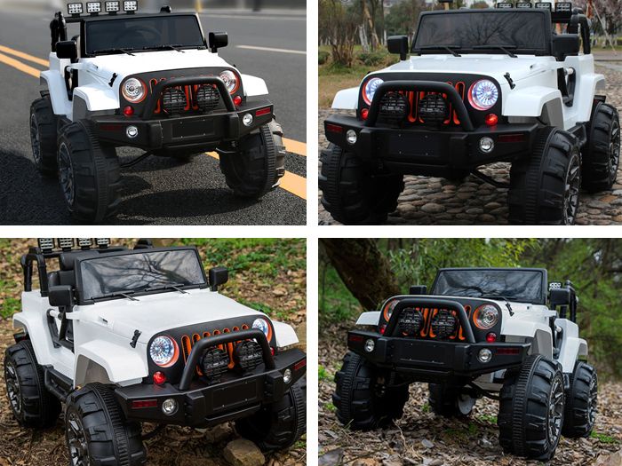 iMex Toys Elektrické autíčko džíp wrangler 2.4GHz - černé - obrázek 11