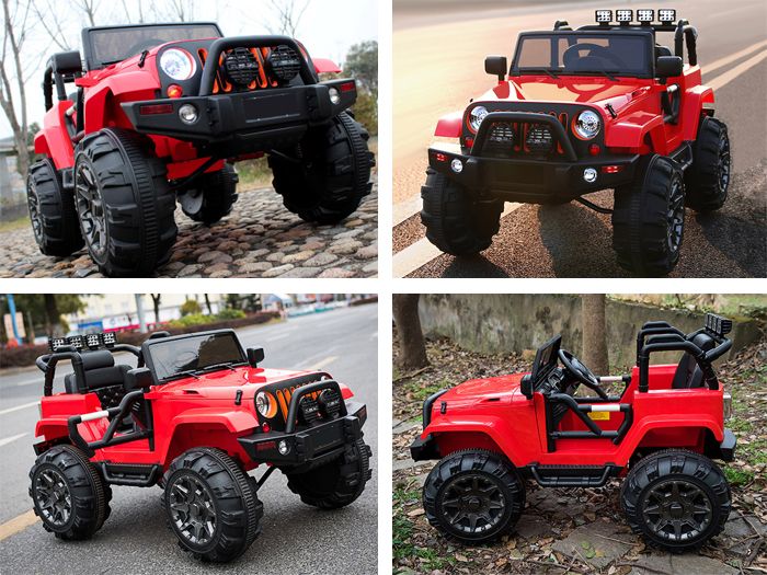 iMex Toys Elektrické autíčko džíp wrangler 2.4GHz - červené - obrázek 7
