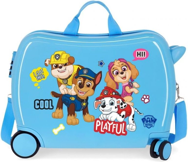 JOUMMABAGS Dětský kufřík Paw Patrol Playful MAXI ABS plast, 50x38x20 cm, objem 34 l - obrázek 1