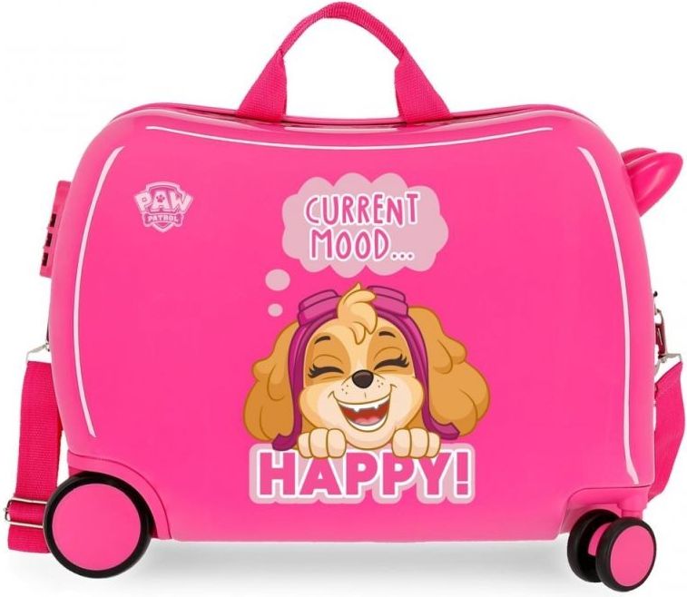 JOUMMABAGS Dětský kufřík Paw Patrol Happy MAXI ABS plast, 50x38x20 cm, objem 34 l - obrázek 1