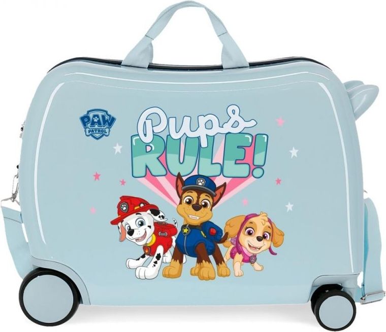 JOUMMABAGS Dětský kufřík Paw Patrol Pups rule MAXI ABS plast, 50x38x20 cm, objem 34 l - obrázek 1