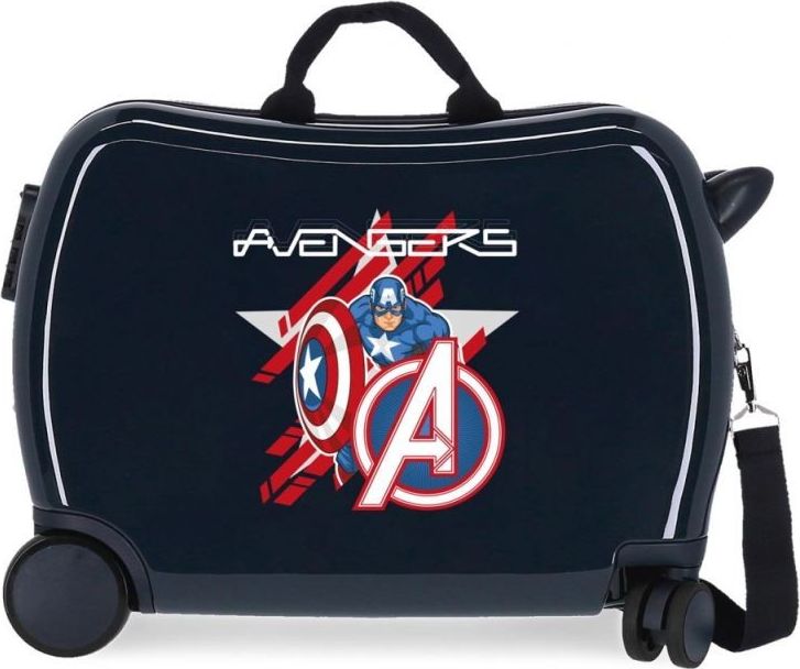 JOUMMABAGS Dětský kufřík All Avengers Marino MAXI ABS plast, 50x38x20 cm, objem 34 l - obrázek 1
