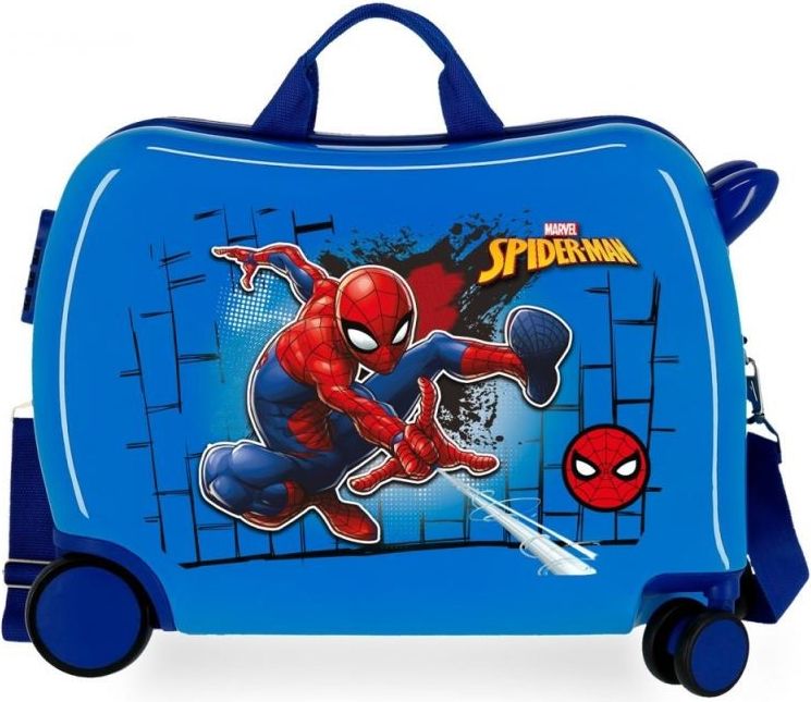 JOUMMABAGS Dětský kufřík Spiderman MAXI ABS plast, 50x38x20 cm, objem 34 l - obrázek 1