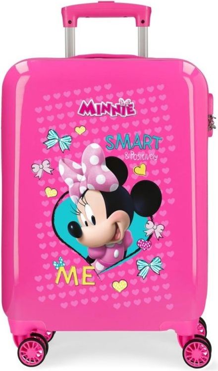 JOUMMABAGS ABS Cestovní kufr Minnie Happy ABS plast, 55x38x20 cm, objem 34 l - obrázek 1