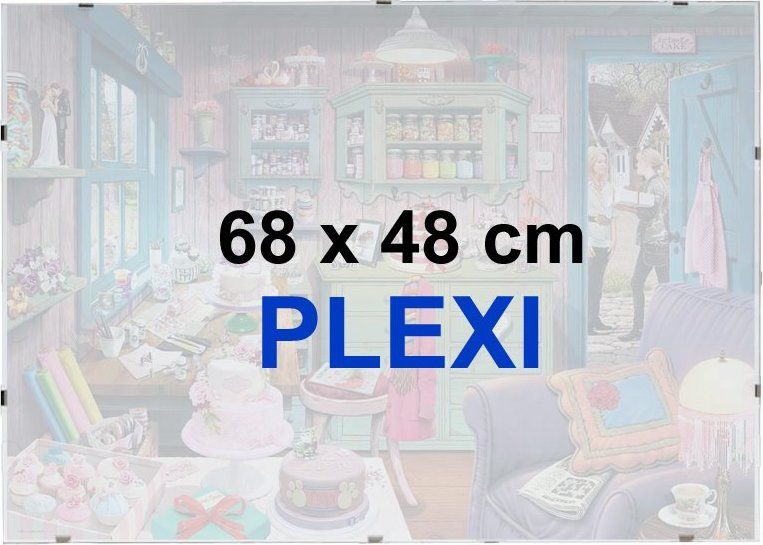 BFHM Rám na puzzle Euroclip 68x48cm (plexisklo) - obrázek 1