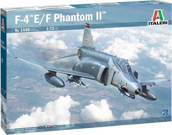 ITALERI Model Kit letadlo 1448 - F-4E/F Phantom II (1:72) - obrázek 1