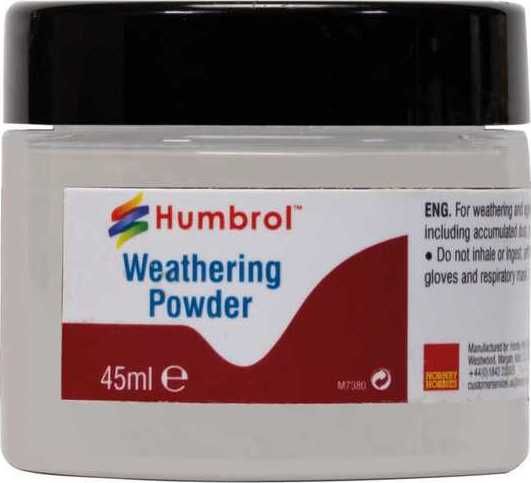 Humbrol Weathering Powder White AV0012 - pigment pro efekty 45ml - obrázek 1