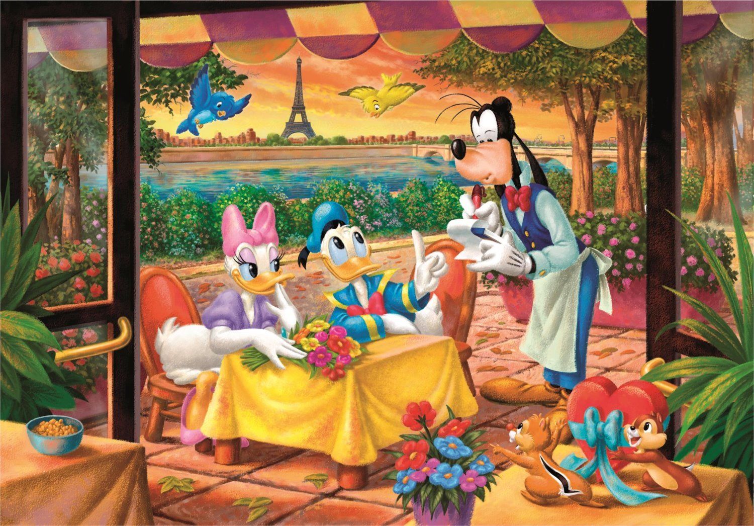 CLEMENTONI Puzzle Disney: Na večeři 180 dílků - obrázek 1