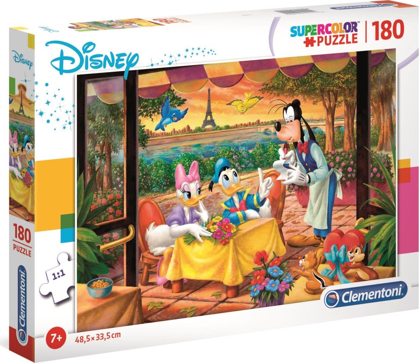 CLEMENTONI Puzzle Disney: Na večeři 180 dílků - obrázek 2
