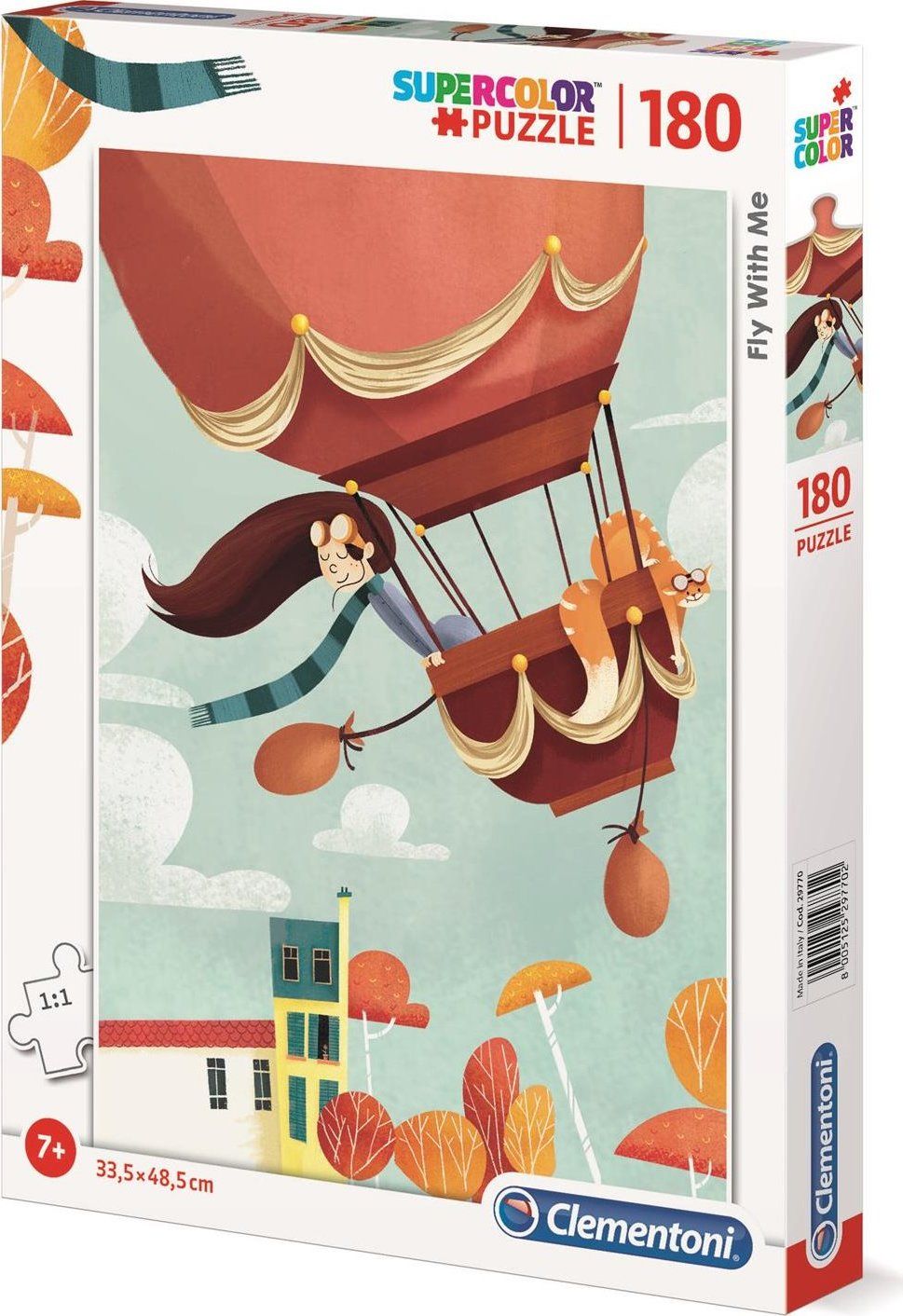 CLEMENTONI Puzzle Leť se mnou 180 dílků - obrázek 2