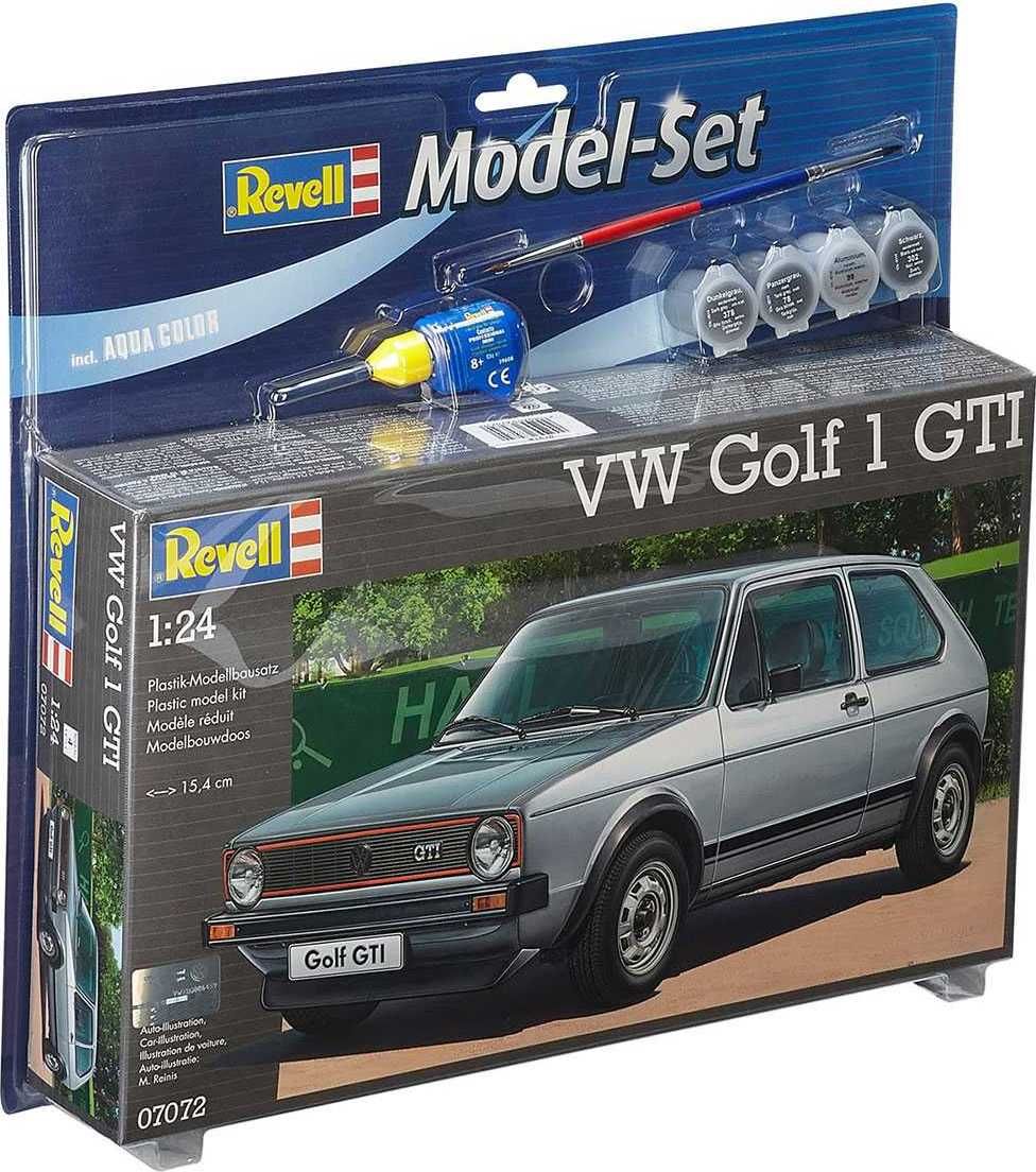 REVELL ModelSet auto 67072 - VW Golf 1 GTI (1:24) - obrázek 1